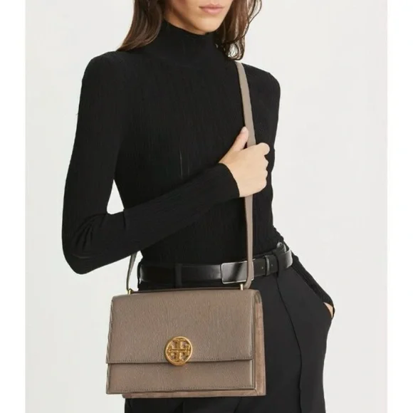 Tory Burch Miller Shoulder / Crossbody Bag in Portobello